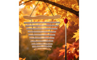 9-Note Wind Chime Resonant Wind Chime with Mallet Single-Row Musical Instrument with Mallet for Meditation, Sound  , Mindfulness Practice