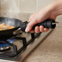 Silicone Pot Grip Cover Versatile Fit Heat Resistant Pan Grip Sleeve Soft & Comfortable Silicone Pot Ear Clip for Camping