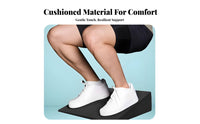 Non-Slip Calf Stretcher Slant Board Portable EVA Foam Incline Block Lightweight for Athletes, Weightlifters, Physical Rehabilitation