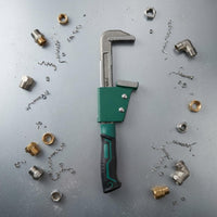 Quick-Adjust Pipe Wrench High Rotational Force Sliding Pipe Wrench Long-Lasting
