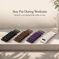 Adjustable Silicone Ankle/Wrist Weights for Yoga & Exercise, Wearable Resistance Bands