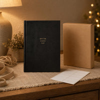 Hardcover Journal Notebook Rectangular Paper Goods Plastic Wrapped