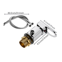 Adjustable salon shampoo faucet