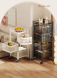 Rotating Storage Rack for Snacks and Toys