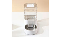 Pet Water Dispenser Large Capacity Dog Water Dispenser Multi-Level Filtration Automatic Waterer with Stainless-Steel Tray for Cats, Home, Kitchen