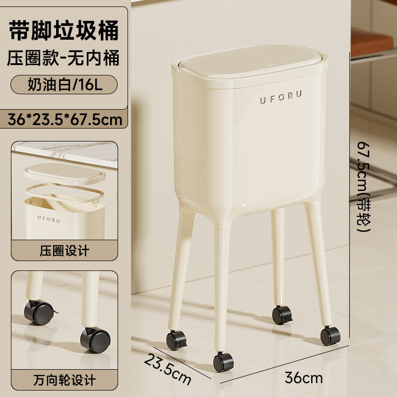 Cream White / Basic Press Ring