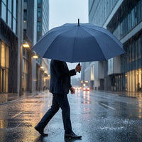 Long-Handle Umbrella Auto-Open Automatic Umbrella Wind-Repelling for Commuters, Business Professionals, Daily Commute, Travel