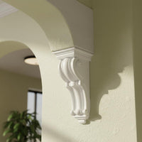PU Corbel Carved Carving Decorative Arch Corbel Classic Vintage Design