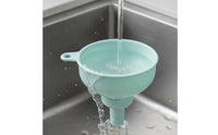 Detachable Funnel with Attachments Long-Handled Plastic Funnel Set Easy to Clean Food Grade for Bottle Filling, Canning