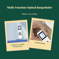 Optical Distance Meter, Handheld, High Accuracy, Mini Design