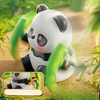 Battery-No-Battery Wind-up Panda Toy Plastic Wind-up Panda Toys Mechanical Compact for Toddlers, Kids, Playroom, Daycare