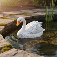 Floating Bird Statue Decorative Attraction Garden Pond Floater Lightweight