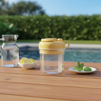 2 in 1 Ice Cube Bottle Squeeze Design Portable Ice Cup Custom Logo for Travel