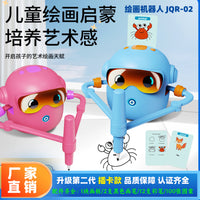 Drawing Robot Toy for Kids, Educational Art Robot, ABS Plastic, Electric, for Export