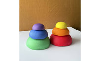 6 Pieces Foam Stepping Stones Set Stackable Balance Blocks Outdoor Play Equipment Indoor for Backyard