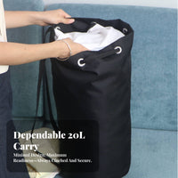 Heavy-Duty Cylindrical Backpack