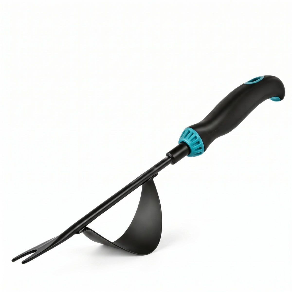 Grass Puller Transplanting and Weeding Tool Ergonomic Grip Curved Spoon Weeder Angled Brace