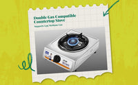 Stainless steel indoor gas burner