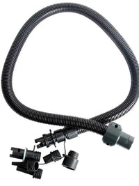 Corrugated Hose Adapter for Inflatable Pump, for Kayak, Surfboard, Tent