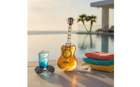 Beer Bottle Guitar Toy Transparent Musical Instrument Prop Lightweight Accessory for Partygoers, Costume Parties, Concerts