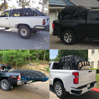 Pickup Truck Cargo Net for Truck Bed Protection and Concealment