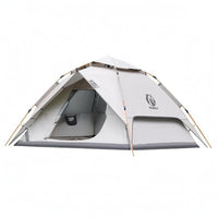 Double Layer Dome Tent Top Cover Double-Layer Tent Black Base Trim