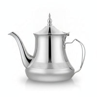 Loop Handle Moroccan Coffee Pot Stainless Steel Coffee Pot Easy to Clean
