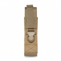 MOLLE Flashlight Pouch Multi-Functional Flashlight Holder Lightweight Torch Pouch for Outdoor, Hiking