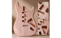 Pre-Routed S & T Guitar Body Personalizable Unfinished Guitar Body Custom for Luthier