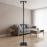 Space-Saving Bike Rack with Hooks Indoor Bike Storage Rack Sturdy Cycle Stand with Hooks Sturdy for Apartment