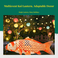 Koi Fish Lantern Outdoor Waterproof Decorative String Lights