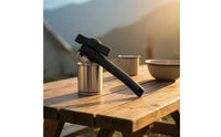 No Edges Safety Can Opener Non-Slip Grip Safe Cut Can Opener Ergonomic Handle for Seniors, Camping, RV, Picnics