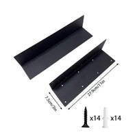 Raised Bed Corner Bracket Iron Metal Garden Bed Bracket Powder Coated
