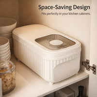 Large Rice Storage Container, Airtight Food Storage Bin, Kitchen Storage, Grain Storage Container, C - Image 5
