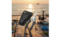 Multi-Functional Fishing Pliers Lightweight Lure Pliers Non-Slip Grip Long Nose for Anglers