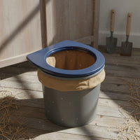 Lidded Container Toilet Simple Design Container Toilet Seat Lightweight