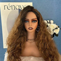 PVC Female Head Mannequin for Wig Display