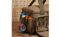 Large Capacity Tool Bag Long-Lasting Construction Multi-Pocket Tool Bag Wide Mouth Opening Padded Handle for Electricians, Handymen