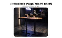 Dining Booth and Table Set Factory-Inspired Design Restaurant Seating Configurable Configuration sturdyDuty Construction