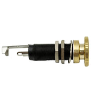 Individual Audio Panel Mount Jack Compatible Mono TS Jack Easy to Solder for Guitarists