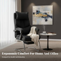 Reclining Sled Base Chair Ergonomic Design Office Furniture Support