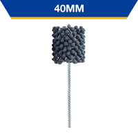 跨境新品20mm/40mm球头抛光刷 阀体内孔去毛刺 衍磨工具刷 圆形管