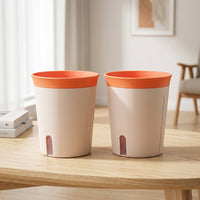 Plant Pots for House Plants and Indoor Plants, Self Watering Indoor Plant Pot with Visible Water, Nordic Style Flower Pots, Anti-Fall Design