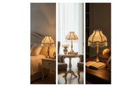 Lampshade with Tassels Vintage Fringe Light Shade Shabby Chic for Reading Corner