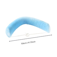 Curved Cushion Ergonomic Positioning Cushion Soft Material Comfort Bolster for Rest