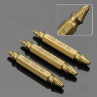 6 Pieces Screw Extractor Set with Case Long-Lasting Screw Extractor Set High