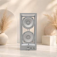 Transparent Bluetooth Speaker Acrylic Rectangular Bluetooth Speaker Metal