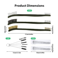 Carburetor Cleaning Kit Removes Carbon Deposits Jet Cleaning Brush Kit