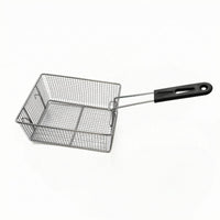 Stainless Steel Fryer Basket Electroplated Finish Kitchen Rapid Oil Drain for Draining Fried Food