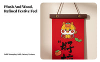 Festive Couplets, Creative Door Hanging, Auspicious Home Decor, Indoor Use